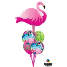 Cool Flamingo Birthday Bouquet